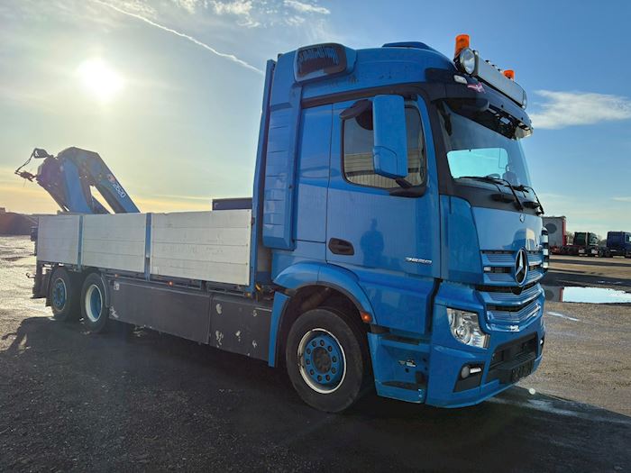 Billede 3 - Mercedes-Benz 2558 HMF 2620 Kran + fast lad
