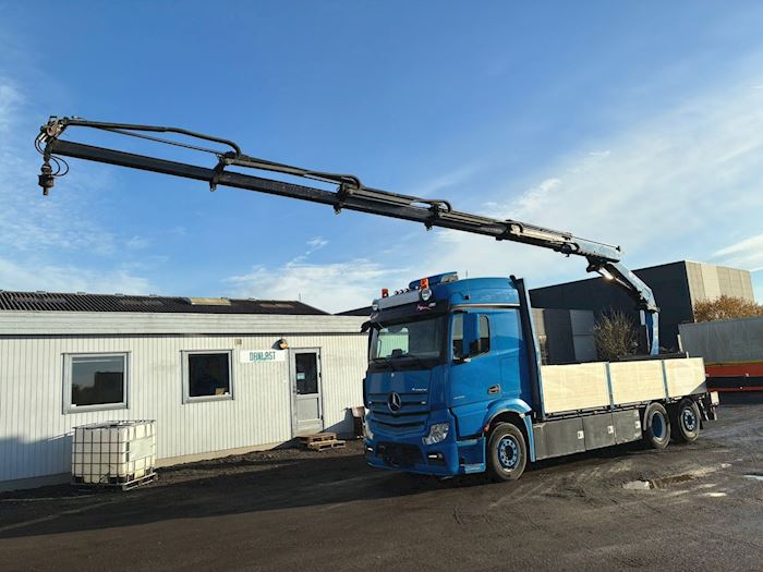Billede 1 - Mercedes-Benz 2558 HMF 2620 Kran + fast lad
