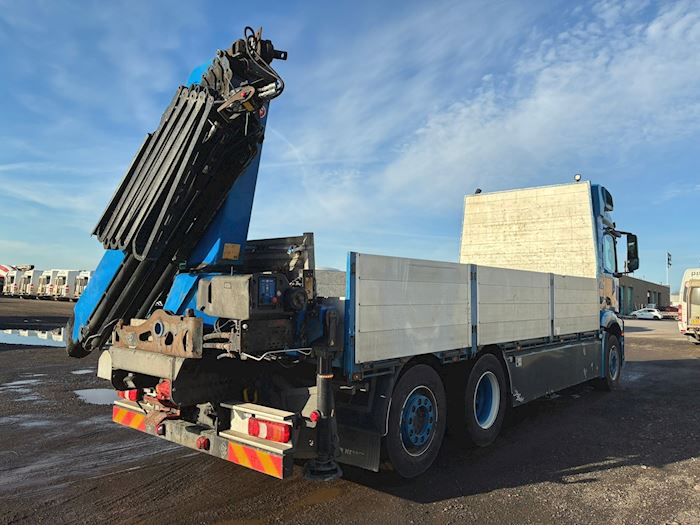 Billede 4 - Mercedes-Benz 2558 HMF 2620 Kran + fast lad