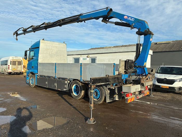 Billede 6 - Mercedes-Benz 2558 HMF 2620 Kran + fast lad