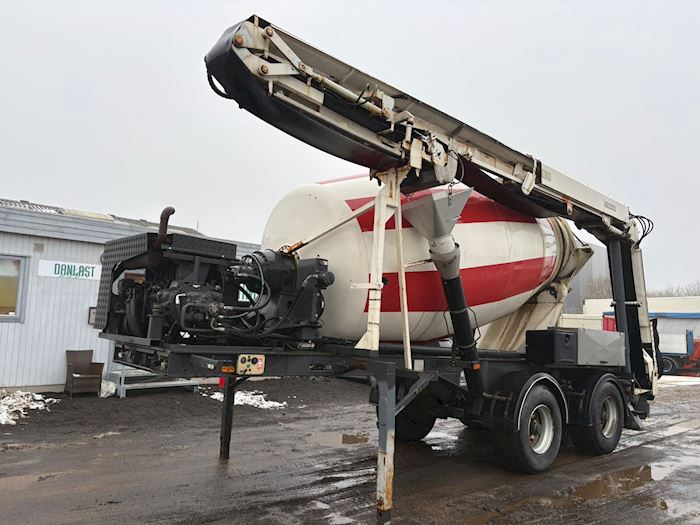 Billede 1 - Kel-Berg 10m3 Beton trailer Tankopbygning