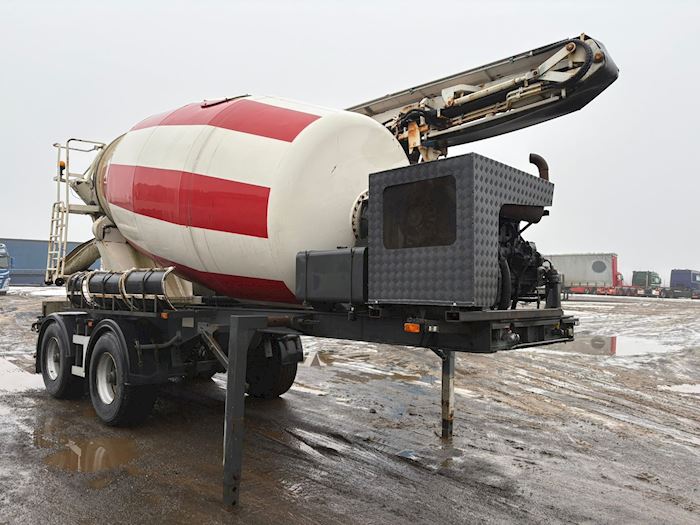 Billede 2 - Kel-Berg 10m3 Beton trailer Tankopbygning