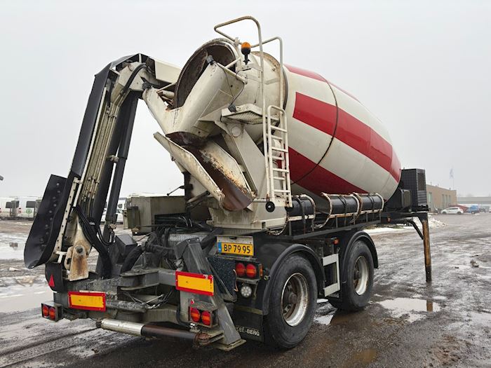 Billede 3 - Kel-Berg 10m3 Beton trailer Tankopbygning