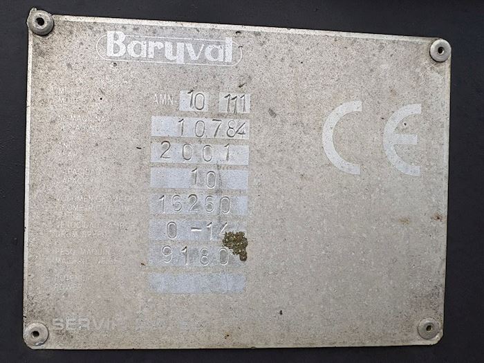 Billede 12 - Kel-Berg 10m3 Beton trailer Tankopbygning