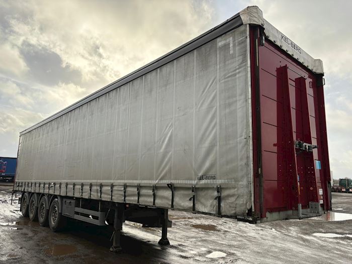 Billede 2 - Kel-Berg 4aks m/truckbeslag Gardin