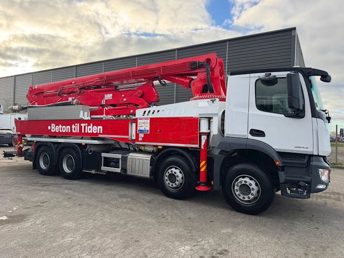 Billede 3 - Mercedes-Benz 4aks Beton pumpe Beton