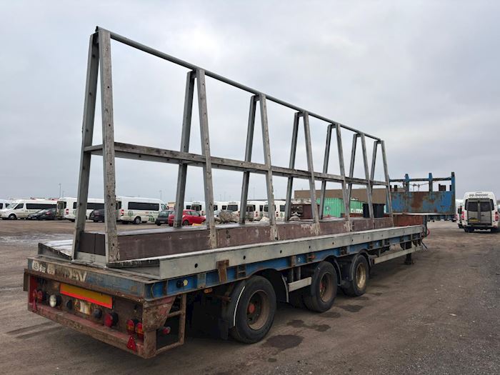 Billede 3 - L A G 3aks reoltrailer m/ 4500mm Udtrækkelig