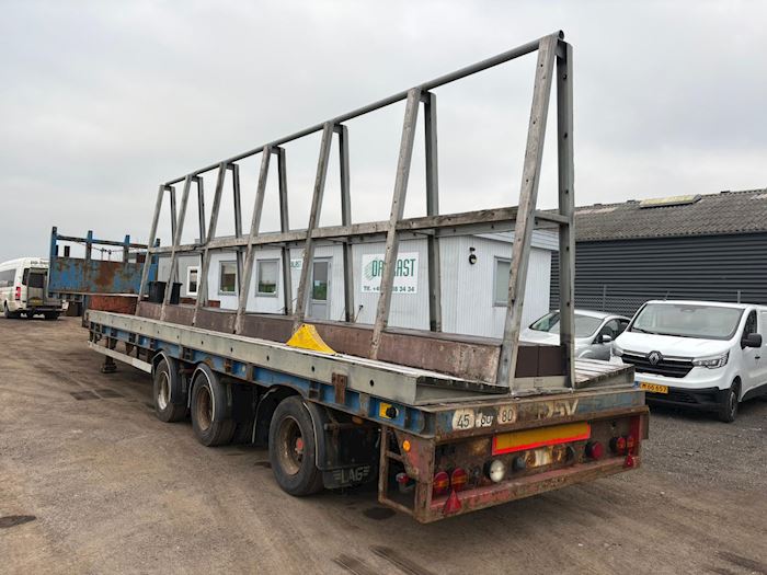 Billede 4 - L A G 3aks reoltrailer m/ 4500mm Udtrækkelig