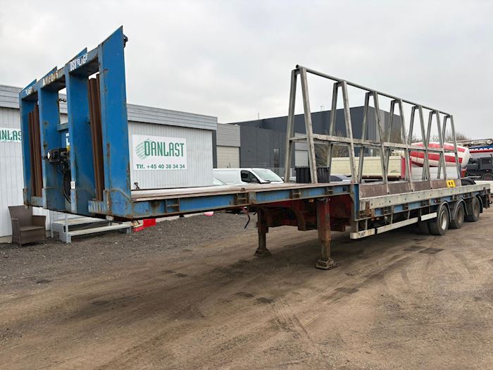 Billede 1 - L A G 3aks reoltrailer m/ 4500mm Udtrækkelig