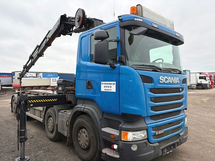 Billede 8 - Scania R490 8X2/6 m/ HIAB 244 Hejs/kran