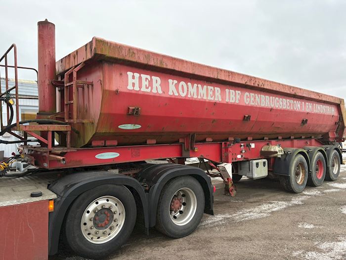 Billede 1 - Trailerpartner 3aks Stål Tiptrailer Tip