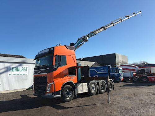 Volvo FH540 8X4 m/ HMF 2620 crane Kran, Kran