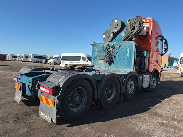 Billede 5 - Volvo FH540 8X4 m/ HMF 2620 crane Kran Kran
