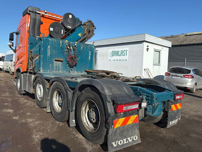 Billede 6 - Volvo FH540 8X4 m/ HMF 2620 crane Kran Kran