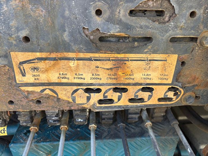 Billede 9 - Volvo FH540 8X4 m/ HMF 2620 crane Kran Kran