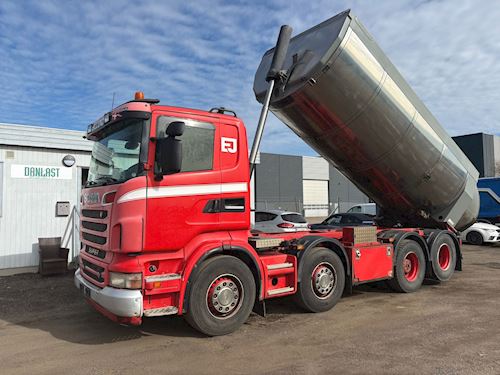 Scania R500 8X2 Asfalt / Asphalt tip, Tip