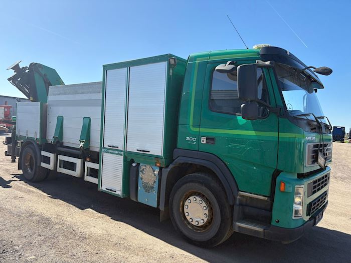 Billede 2 - Volvo FM300 Reifen dienst / Tyres Kran + fast lad