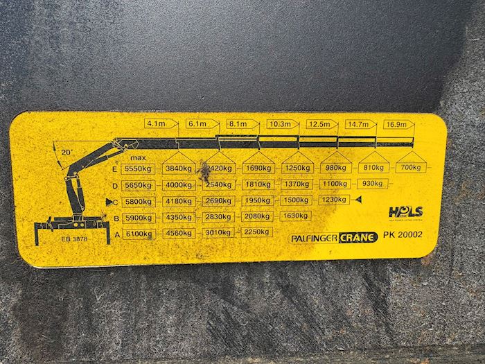Billede 5 - Volvo FM300 Reifen dienst / Tyres Kran + fast lad