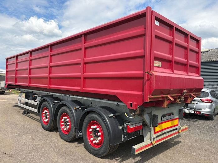 Billede 2 - Leci 3aks container w/ tip/kip Containerchassis