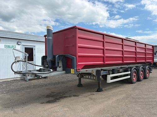 Leci 3aks container w/ tip/kip, Containerchassis