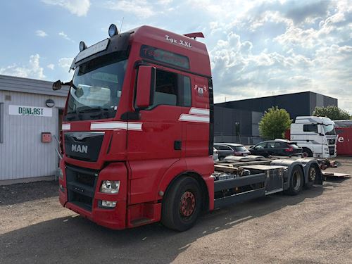 MAN 26.440 TGX XXL BDF, Veksellad/Container