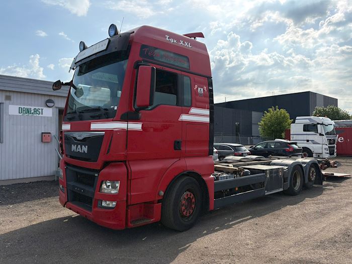 Billede 1 - MAN 26.440 TGX XXL BDF Veksellad/Container