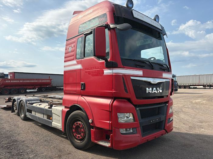 Billede 2 - MAN 26.440 TGX XXL BDF Veksellad/Container