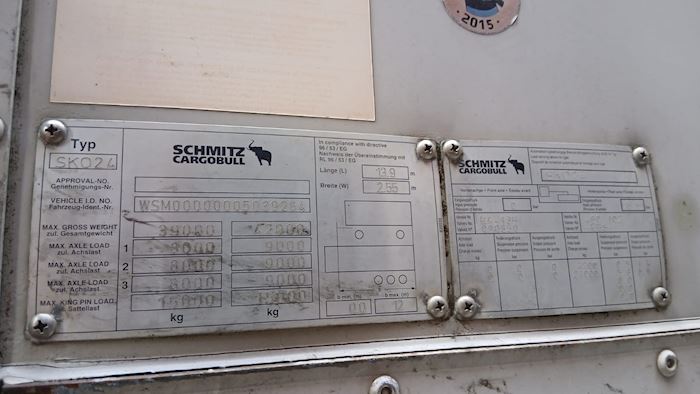 Billede 5 - Schmitz 3aks Box trailer Boks